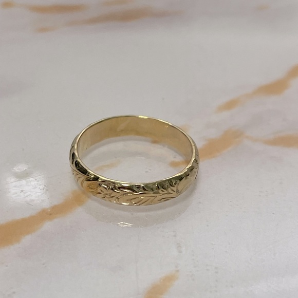 14k Gold Filled Ring Women Size 7 - Picture 4 of 4